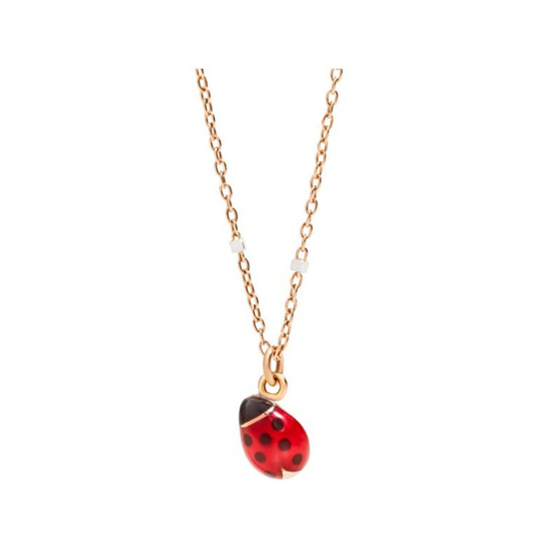 COLLANA MINI COCCINELLA