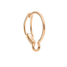 Orecchino a cerchio piccolo in oro rosa - Dodo
