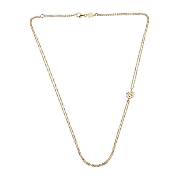 COLLANA DOPPIA IN ARGENTO