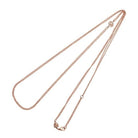 Collana rolò doppia 80 cm