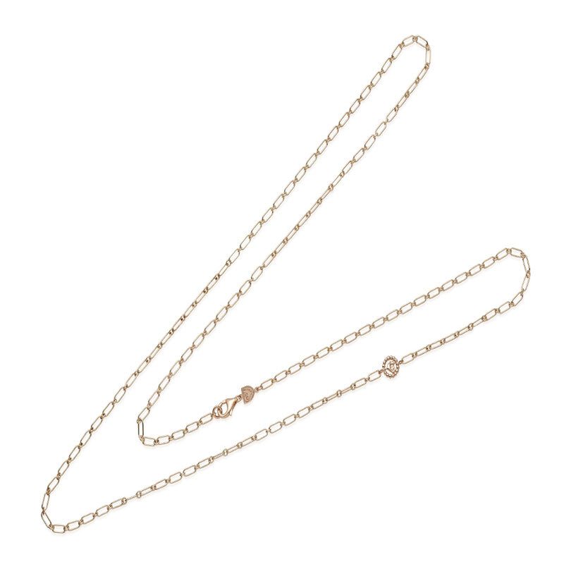 Catena 90 cm in oro rosa