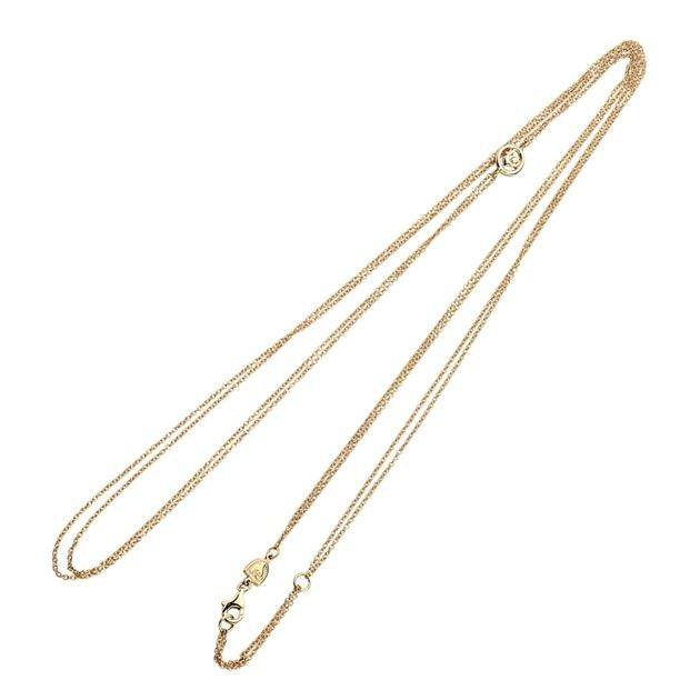 Collana rolò doppia 80 cm