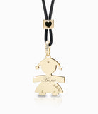 Ciondolo Classico bimba oro giallo