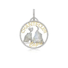 Ciondolo piccolo Logo Moonlight